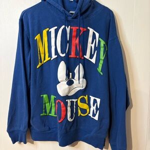 Disney Blue Mickey and Friends Sweatshirt